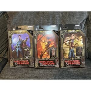 Dungeons & Dragons Honor Among Thieves Figures Lot Of 3 Holga, Simon, & Forge